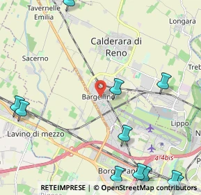 Mappa Via 25 Aprile, 40012 Bargellino BO, Italia (3.27)