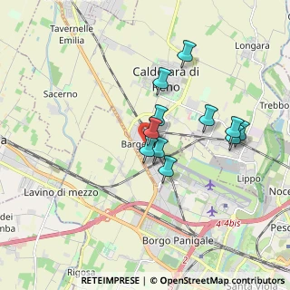 Mappa Via 25 Aprile, 40012 Bargellino BO, Italia (1.51455)