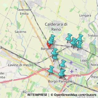 Mappa Via 25 Aprile, 40012 Bargellino BO, Italia (1.83923)