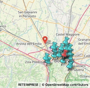 Mappa Via 25 Aprile, 40012 Bargellino BO, Italia (8.0705)