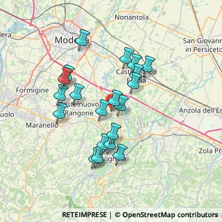 Mappa Via Masera di Sotto, 41057 Spilamberto MO, Italia (6.591)