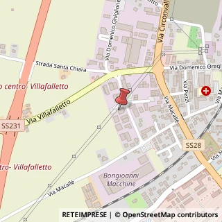 Mappa Via Nicola Sasso, 14, 12045 Fossano, Cuneo (Piemonte)