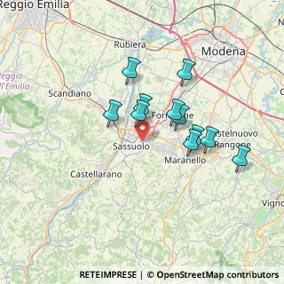 Mappa Viale Po, 41049 Sassuolo MO, Italia (5.87636)