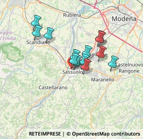 Mappa Viale San Martino, 41049 Sassuolo MO, Italia (5.40538)