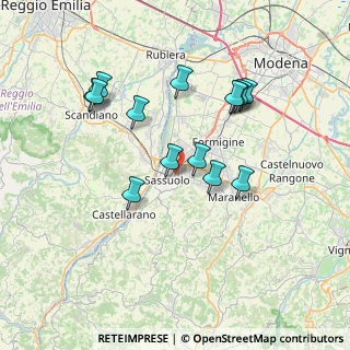 Mappa Viale S. Marco, 41049 Sassuolo MO, Italia (6.98571)