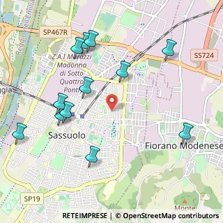 Mappa Viale S. Marco, 41049 Sassuolo MO, Italia (1.1825)