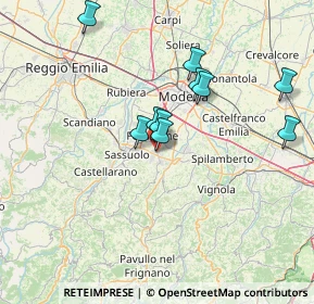 Mappa Via Giardini, 41042 Fiorano Modenese MO, Italia (16.29083)