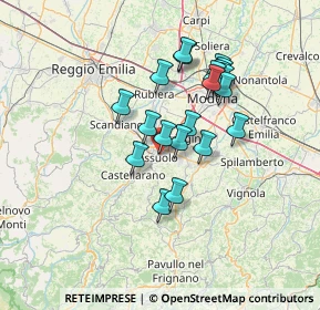Mappa Viale S. Luigi, 41049 Sassuolo MO, Italia (11.5165)