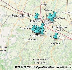 Mappa Viale S. Luigi, 41049 Sassuolo MO, Italia (7.57538)