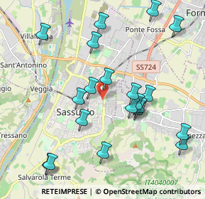 Mappa Viale S. Luigi, 41049 Sassuolo MO, Italia (2.161)