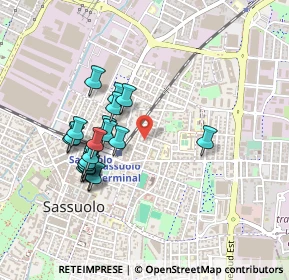 Mappa Viale A. Manzoni, 41049 Sassuolo MO, Italia (0.422)