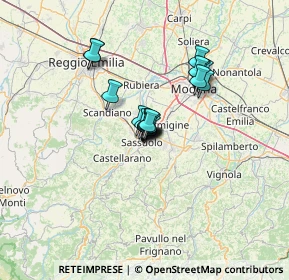 Mappa Viale A. Manzoni, 41049 Sassuolo MO, Italia (8.32)