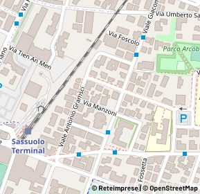 Mappa Viale Alessandro Manzoni, 41049 Sassuolo MO, Italia (0.12308)
