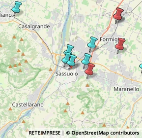 Mappa Viale A. Manzoni, 41049 Sassuolo MO, Italia (4.02)