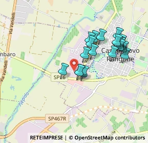 Mappa Via Aldo Moro, 41051 Castelnuovo Rangone MO, Italia (0.8835)