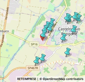 Mappa Via Aldo Moro, 41051 Castelnuovo Rangone MO, Italia (1.01)