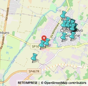 Mappa Via Aldo Moro, 41051 Castelnuovo Rangone MO, Italia (1.131)
