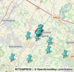 Mappa Via Aldo Moro, 41051 Castelnuovo Rangone MO, Italia (2.90333)