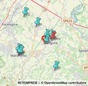 Mappa Via Aldo Moro, 41051 Castelnuovo Rangone MO, Italia (3.46909)