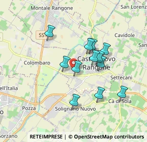 Mappa Via Aldo Moro, 41051 Castelnuovo Rangone MO, Italia (1.49083)