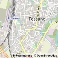 Kaart Fossano