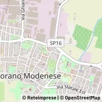 Mapa Fiorano Modenese