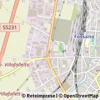 Map Fossano