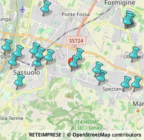 Mappa Via Fratelli Bandiera, 41042 Fiorano Modenese MO, Italia (2.6745)