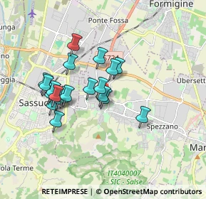 Mappa Via Fratelli Bandiera, 41042 Fiorano Modenese MO, Italia (1.5065)