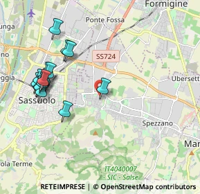 Mappa Via Fratelli Bandiera, 41042 Fiorano Modenese MO, Italia (2.18)