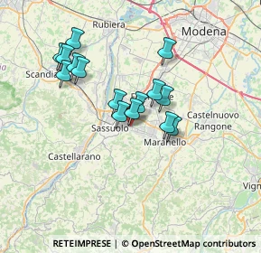 Mappa Via Placido Rizzotto, 41042 Fiorano Modenese MO, Italia (5.97667)