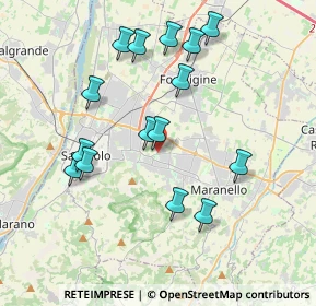 Mappa Via Cameazzo, 41042 Fiorano Modenese MO, Italia (3.86733)