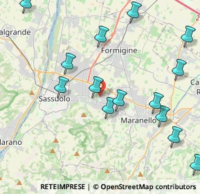 Mappa Via Cameazzo, 41042 Fiorano Modenese MO, Italia (5.19533)