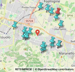 Mappa Via Cameazzo, 41042 Fiorano Modenese MO, Italia (2.011)