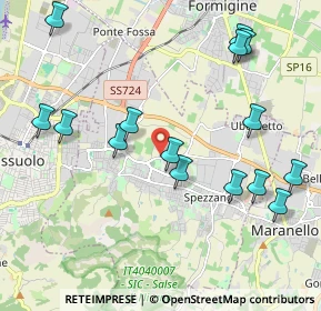 Mappa Via Cameazzo, 41042 Fiorano Modenese MO, Italia (2.338)