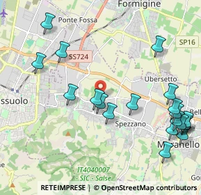 Mappa Via Cameazzo, 41042 Fiorano Modenese MO, Italia (2.5915)