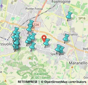 Mappa Via Cameazzo, 41042 Fiorano Modenese MO, Italia (2.0815)