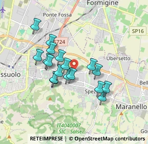 Mappa Via Cameazzo, 41042 Fiorano Modenese MO, Italia (1.46611)