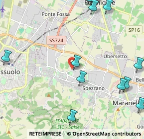Mappa Via Cameazzo, 41042 Fiorano Modenese MO, Italia (3.03077)