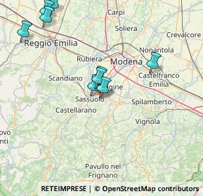 Mappa Via Cameazzo, 41042 Fiorano Modenese MO, Italia (21.09)