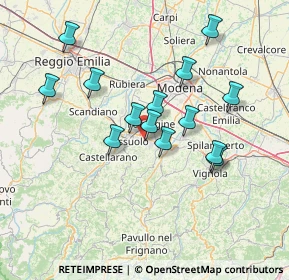 Mappa Via Cameazzo, 41042 Fiorano Modenese MO, Italia (13.14143)