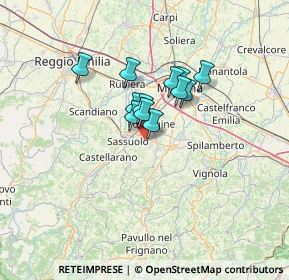 Mappa Via Cameazzo, 41042 Fiorano Modenese MO, Italia (8.58583)