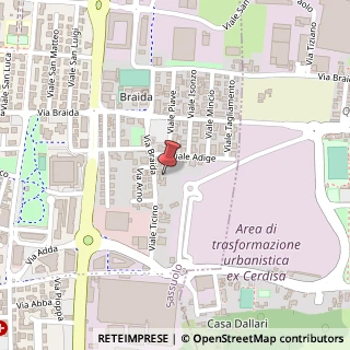 Mappa Via Braida, 271, 41049 Sassuolo, Modena (Emilia Romagna)