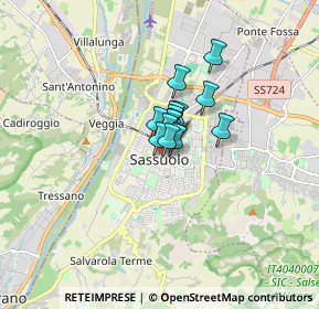 Mappa Via 23 Aprile, 41049 Sassuolo MO, Italia (0.68286)