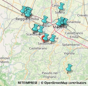 Mappa Via Giacomo Cavedoni, 41049 Sassuolo MO, Italia (16.32611)