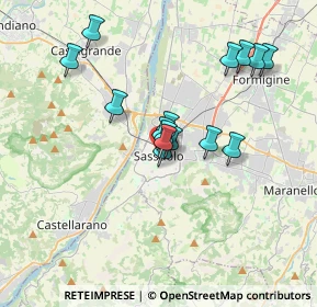 Mappa Via Giacomo Cavedoni, 41049 Sassuolo MO, Italia (3.04533)