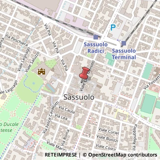 Mappa Via Ciro Menotti, 17, 41049 Sassuolo, Modena (Emilia Romagna)