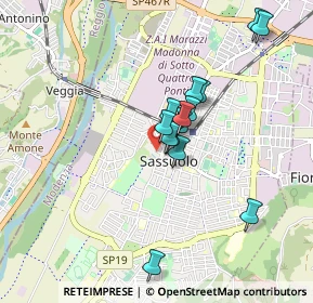 Mappa Piazzale Bartolomeo Avanzini, 41049 Sassuolo MO, Italia (0.725)