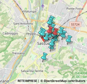 Mappa Piazzale Bartolomeo Avanzini, 41049 Sassuolo MO, Italia (1.06111)