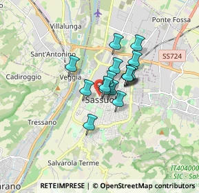 Mappa Piazzale Bartolomeo Avanzini, 41049 Sassuolo MO, Italia (1.01188)